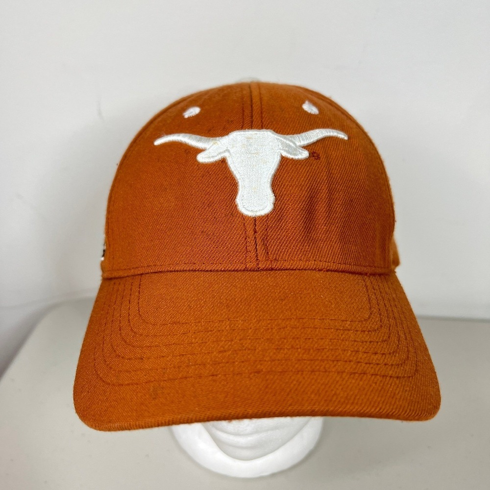 Texas Longhorns NCAA Big XII Baseball Hat‎ Burnt Orange Strapback Top of World